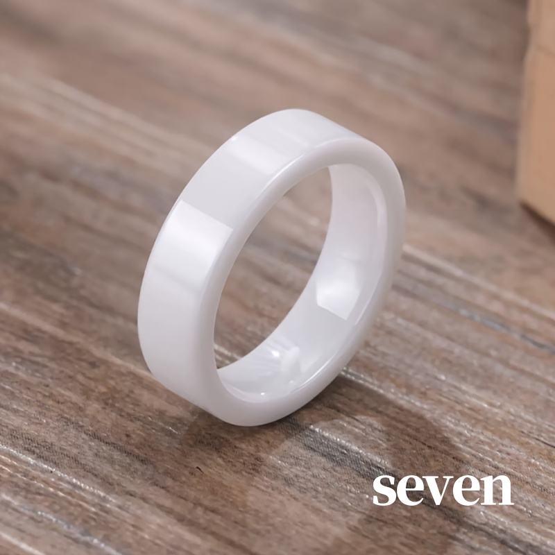 Ceramic Unisex Ring - Modern and Stylish Jewelry
